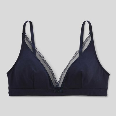 Soutien-gorge triangle foulard DIANE contenant du coton BIO GOTS MONOPRIX