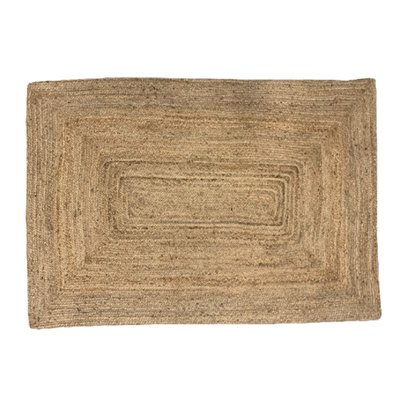 Tapis déco rectangle en jute BANDUNG FUTURE HOME