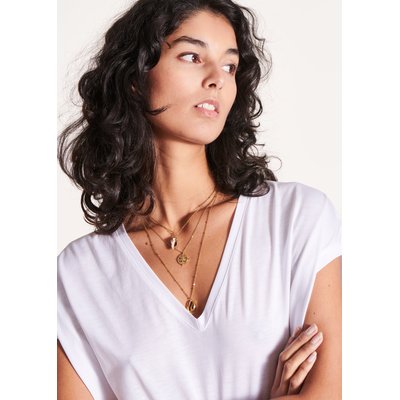 Collier multirang pendentifs coquillages LA FEE MARABOUTEE