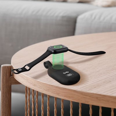 Batterie externe 2500 mAh pour Apple Watch Noir TNB