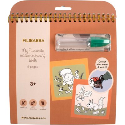 Mon livre de coloriage à l'eau Forêt FILIBABBA