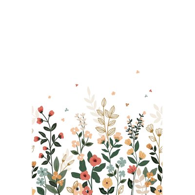 Papier peint panoramique fleurs du printemps BLOEM LILIPINSO