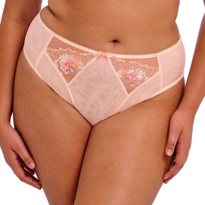 Culotte haute avec broderie florale HIMARI ELOMI