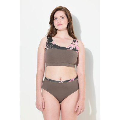 Brassière en coton bio, feuilles ULLA POPKEN