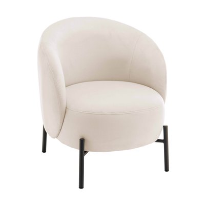 Fauteuil relax en métal et tissu, JUDE OVIALA