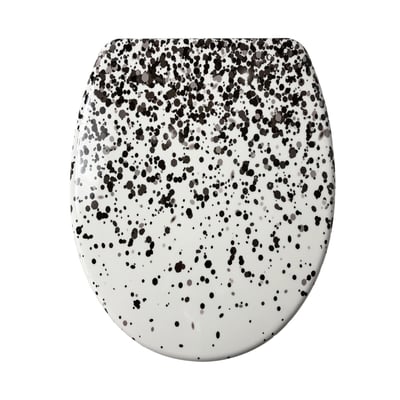 Abattant WC tacheté ralentisseur de chute DOTTY GUY LEVASSEUR