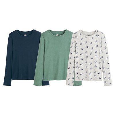 Комплект из трех маек в рубчик LA REDOUTE COLLECTIONS