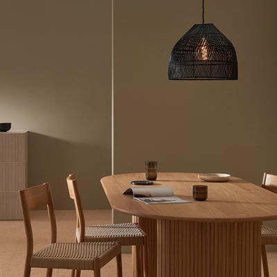 MADE.COM Java Small Woven Easyfit Pendant Light Shade MADE
