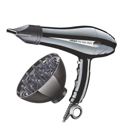 Secador de cabelo HAEGER PRO HAIR, 2300W, com difusor, da HAEGER HAEGER