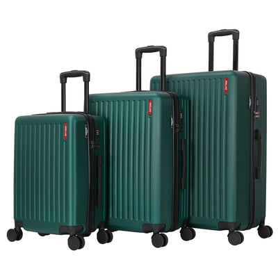 Set de 3 valises 4 roues ABS - URBANITE - DEELUXE DEELUXE