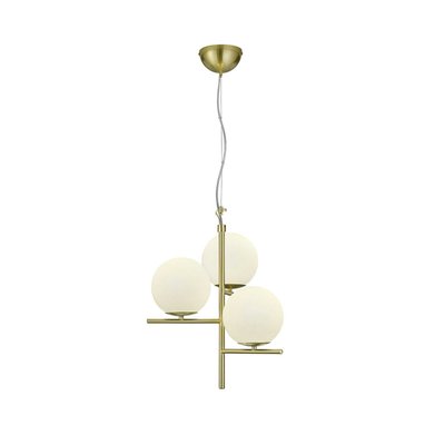 Suspension en verre et métal Pure TRIO