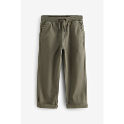 Pantalon à enfiler avec taille côtelée large NEXT