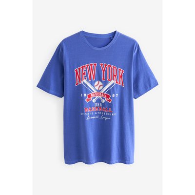 T-shirt de baseball américain décontracté NEXT