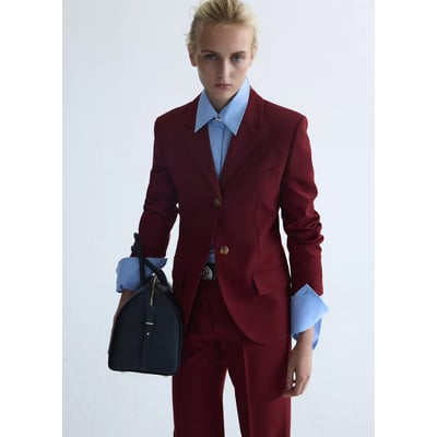 Blazer costume laine MANGO