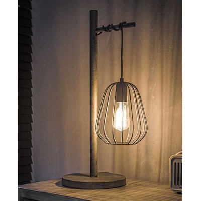 Lampe à poser style industrielle en métal TRIBECA PIER IMPORT