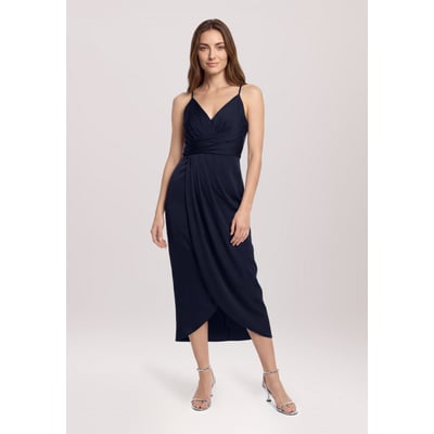 Robe de soirée à fronce VERA MONT