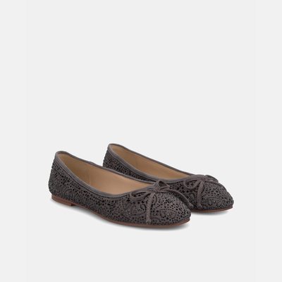 Ballerines avec strass et détail de nœud ALMA EN PENA