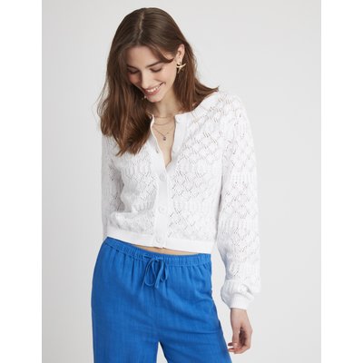 Gilet ajouré uni BZB