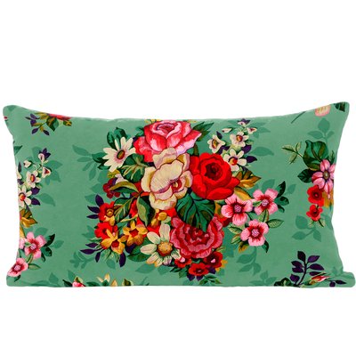 Housse de coussin rectangulaire en velours MIA VENT DE BOHÈME