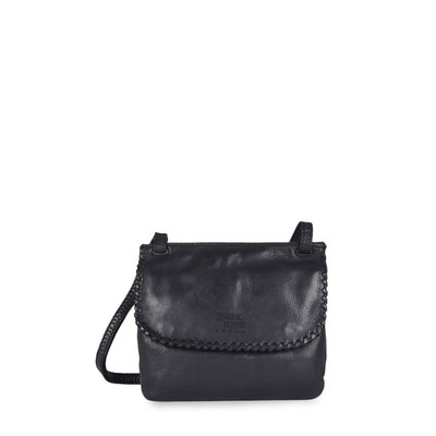 Sac bandoulière Utility cuir BASILIC PEPPER