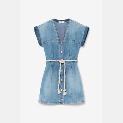 Robe droite en jeans KARITE LE TEMPS DES CERISES