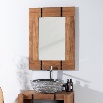 Miroir de rectangle naturel 60x80 LOFT WANDA COLLECTION