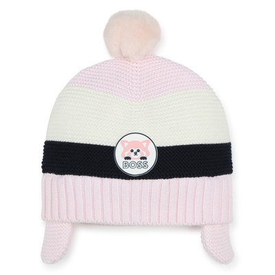 Bonnet à pompon BOSS KIDSWEAR