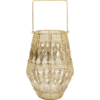 Lanterne Hayat dorée 33cm KARE DESIGN