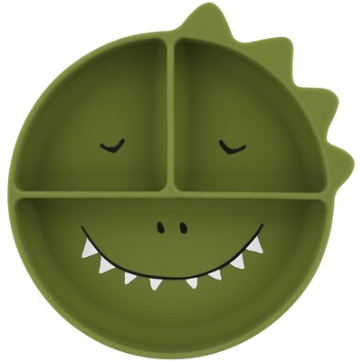 Assiette à compartiments en silicone Mr. Lion TRIXIE