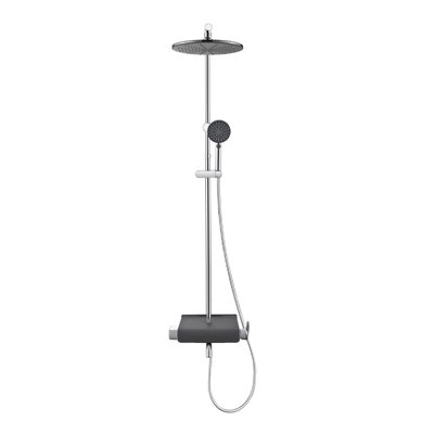 Colonne de salle de bains chromé en abs, EASY SENSEA