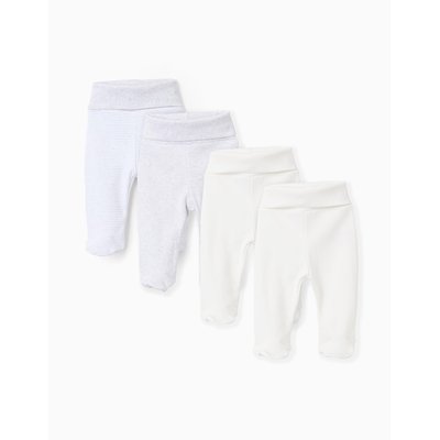 Lot de 4 Pantalons à Pieds Extra Confortables ZIPPY