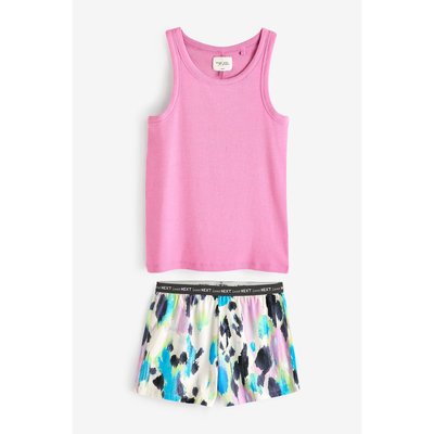 Pyjama short et débardeur côtelé NEXT