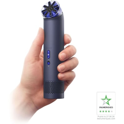Ventilateur portable HushJet Mini Cool Bleu Cobalt DYSON
