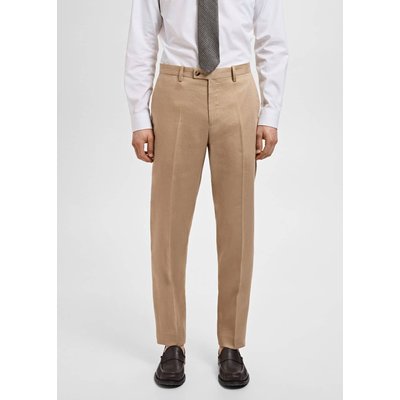 Pantalon costume 100% lin slim fit MANGO MAN