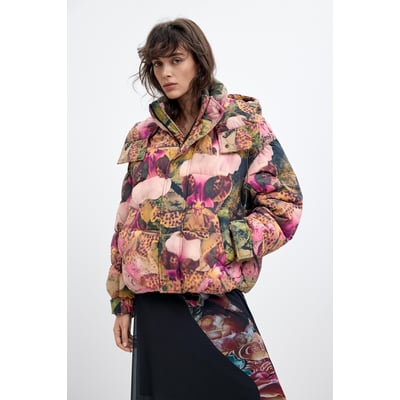 Manteau matelassé à capuche M. C. Lacroix DESIGUAL