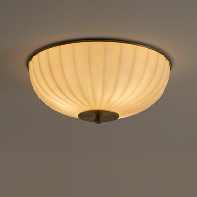 Plafonnier opaline, Canelé AM.PM