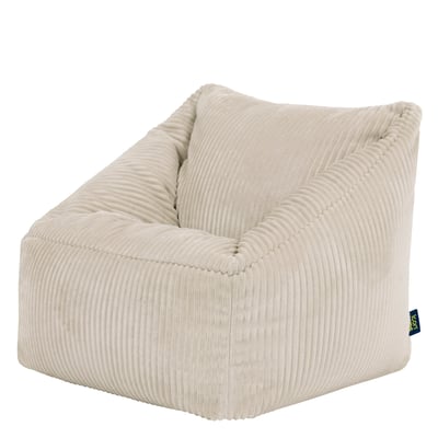 Pouf fauteuil enfant en velours côtelé Oeko-Tex® - NATALIA ICON