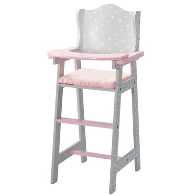 Chaise Haute Poupée POLKA DOTS PRINCESS TEAMSON KIDS