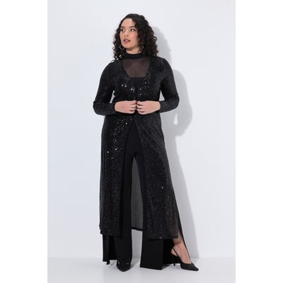Veste longue à paillettes ULLA POPKEN