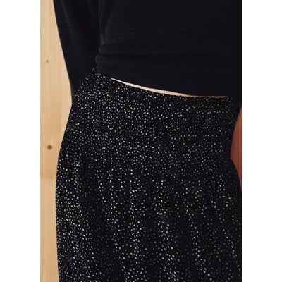Jupe en mousseline imprimée MANGO TEEN