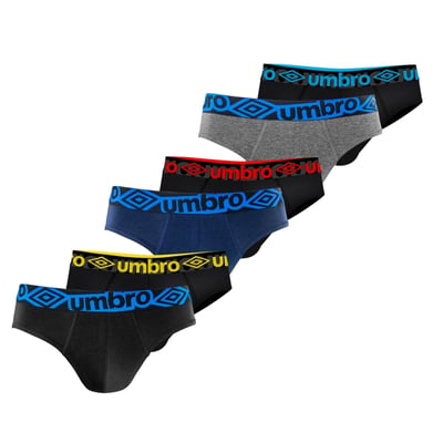 Lot De 6 Slips Coton UMBRO