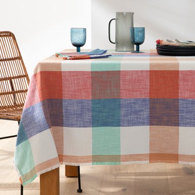 Tischdecke Formia, Baumwolle, Webkaros LA REDOUTE INTERIEURS