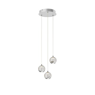 Suspension en verre moderneLED, Hayley LUCANDE