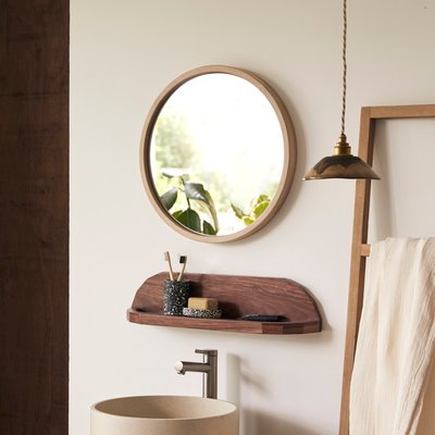 Miroir en chêne 50x50 cm FANIE TIKAMOON