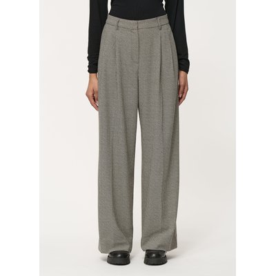Pantalon large à motif pied-de-puce HUMILITY
