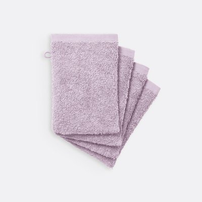 Confezione da 4 guanti da toilette spugna Scénario LA REDOUTE INTERIEURS