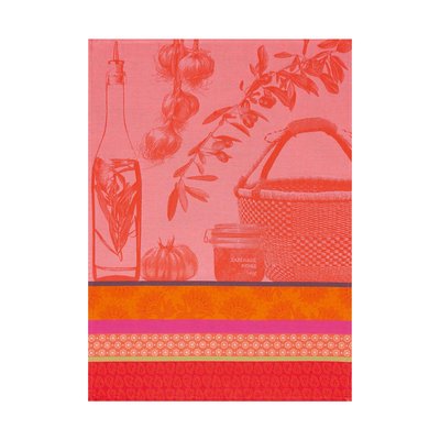 Torchon en Coton, SAVEURS DE PROVENCE LE JACQUARD FRANCAIS