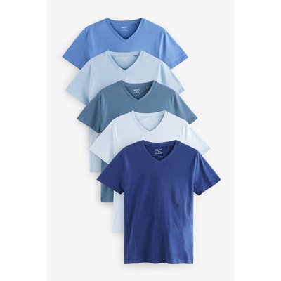 T-Shirts à col en v, lot de 5 NEXT