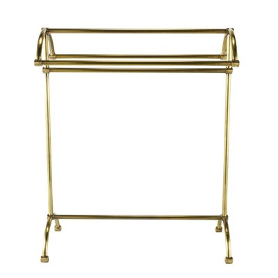 Porte serviette 4 barres en laiton doré SIGNATURE