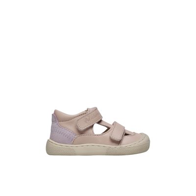 Sandales semi-ouvertes en cuir et suède BAREFOOT IRTYS NATURINO